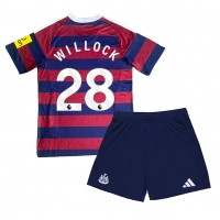 Maglia Calcio Newcastle United Joe Willock #28 Seconda Divisa Bambino 2024-25 Manica Corta (+ pantaloncini)